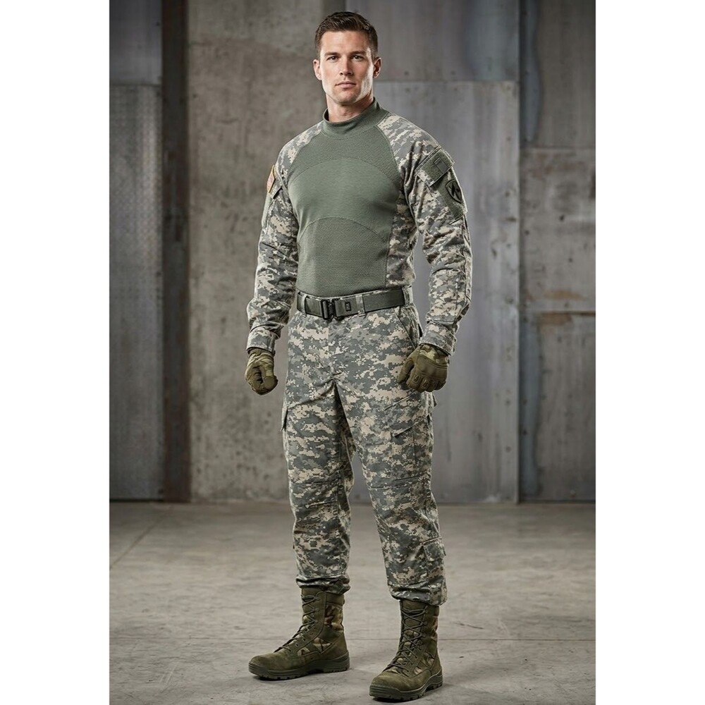 Genuine US Army ACU Uniform Set XL Massif Combat Shirt & XL Cargo Pants UCP USA